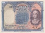 CRBS1986 BILLETE ESPAÑA 500 PESETAS 1927 MBC+