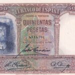 CRBS1988 BILLETE ESPAÑA 500 PESETAS 1931 EBC