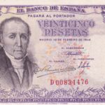 CRBS2027 BILLETE ESPAÑA 25 PESETAS 1946 SIN CIRCULAR