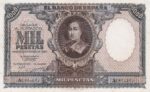 CRBS2075 BILLETE ESPAÑA 1000 PESETAS 1940 SERIE A S/C- CON DOBLEZ CENTRAL