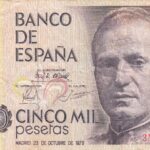 CRBS2076 BILLETE ESPAÑA 5000 PESETAS 1979 BC