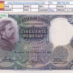CRBS2081 BILLETE ESPAÑA 50 PESETAS 1931 EBC