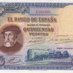 CRBS2421 BILLETE ESPAÑA 500 PESETAS 1935 SIN CIRCULAR