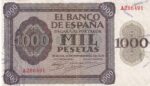 CRBS2735 BILLETE ESPAÑA 1000 PESETAS 1936 SERIE A RESTAURADO