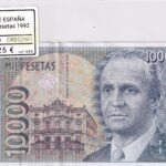 CRBS2961 BILLETE ESPAÑA 10000 PESETAS 1992 MBC SERIE Q