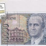 CRBS2966 BILLETE ESPAÑA 10000 PESETAS 1992 MBC SERIE 1B