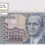 CRBS2969 BILLETE ESPAÑA 10000 PESETAS 1992 MBC SERIE 1N