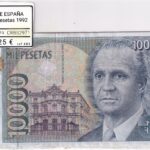 CRBS2971 BILLETE ESPAÑA 10000 PESETAS 1992 MBC SERIE 1Q