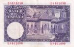 CRBS3018 BILLETE ESPAÑA 25 PESETAS 1954 SERIE E MBC+ - Imagen 2