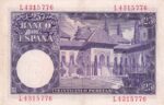 CRBS3025 BILLETE ESPAÑA 25 PESETAS 1954 SERIE L EBC+ - Imagen 2