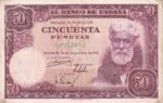 CRBS3046 BILLETE ESPAÑA 50 PESETAS 1951 SERIE C MBC+
