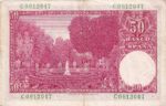 CRBS3046 BILLETE ESPAÑA 50 PESETAS 1951 SERIE C MBC+ - Imagen 2