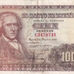 CRBS3066 BILLETE ESPAÑA 100 PESETAS 1948 SERIE C MBC