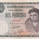 CRBS3104 BILLETE ESPAÑA 1000 PESETAS 1946 SIN SERIE MBC
