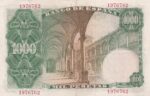 CRBS3105 BILLETE ESPAÑA 1000 PESETAS 1946 SIN SERIE MBC+ - Imagen 2