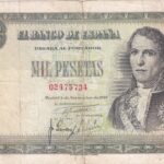 CRBS3106 BILLETE ESPAÑA 1000 PESETAS 1949 SIN SERIE BC