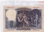 CRBS3330 BILLETE ESPAÑA 50 PESETAS 1931 BC - Imagen 2