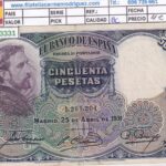 CRBS3331 BILLETE ESPAÑA 50 PESETAS 1931 BC