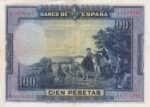 CRBS3341 BILLETE ESPAÑA 100 PESETAS 1928 SERIE A MBC - Imagen 2