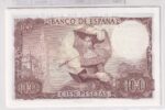 CRBS3350 PAREJA CORRELATIVA BILLETE ESPAÑA 100 PESETAS 1965 SERIE 1C SIN CIRCULAR - Imagen 2