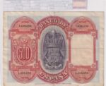 CRBS3353 BILLETE ESPAÑA 500 PESETAS 1927 MBC SIN SERIE - Imagen 2