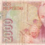 CRBS3356 BILLETE ESPAÑA 2000 PESETAS 1992 USADO