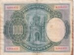 CRBS3357 BILLETE ESPAÑA 1000 PESETAS 1925 BC - Imagen 2