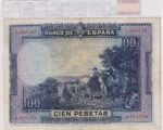 CRBS3389 BILLETE ESPAÑA 100 PESETAS 1928 SIN SERIE MBC - Imagen 2