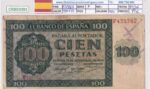 CRBS3391 BILLETE ESPAÑA 100 PESETAS 1936 SERIE F MBC