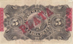CRBX0198 BILLETE CARIBE 5 PESOS 1896 EBC - Imagen 2