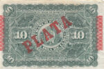 CRBX0203 BILLETE CUBA 10 PESOS 1896 MBC - Imagen 2