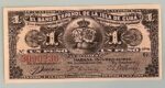 CRBX0498 BILLETE CUBA 1 PESO 1896 SIN CIRCULAR