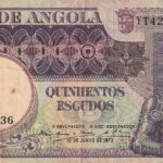 CRBX0606 BILLETE ANGOLA 500 ESCUDOS 1973 USADO