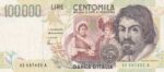 CRBX0657 BILLETE ITALIA 100000 LIRAS 1994 EBC