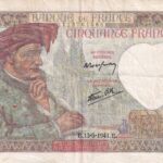 CRBX0903 BILLETE FRANCIA 50 FRANCOS 1941 MBC