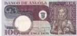 CRBX0972 BILLETE ANGOLA 100 ESCUDOS 1973 MBC