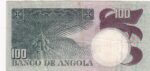 CRBX0972 BILLETE ANGOLA 100 ESCUDOS 1973 MBC - Imagen 2