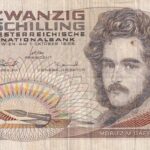 CRBX1038 BILLETE AUSTRIA 20 SCHILLING 1986 BC