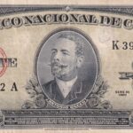 CRBX1373 BILLETE CUBA 20 PESOS 1960 MBC
