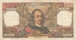 CRBX1470 BILLETE FRANCIA 100 FRANCOS 1964 USADO