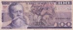 CRBX2092 BILLETE MEXICO 100 PESOS 1981 BC
