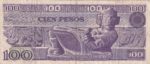 CRBX2092 BILLETE MEXICO 100 PESOS 1981 BC - Imagen 2