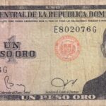 CRBX2219 BILLETE REPUBLICA DOMINICANA 1 PESO USADO