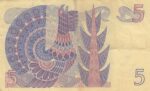 CRBX2291 BILLETE SUECIA 5 KRONER 1981 MBC - Imagen 2