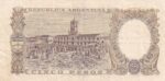CRBX2606 BILLETE ARGENTINA 1 PESOS MBC - Imagen 2