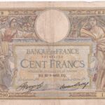 CRBX2652 BILLETE FRANCIA 100 FRANCOS 1933 MC