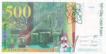 CRBX2653 BILLETE FRANCIA 500 FRANCOS 1994 MBC+ SERIE A - Imagen 2