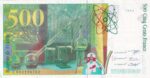 CRBX2661 BILLETE FRANCIA 500 FRANCOS 1994 MBC+ SERIE C - Imagen 2