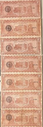 CRBX2680 LOTE 7 BILLETE MEXICO (CHIHUAHUA) 20 PESOS 1915 MBC - Imagen 2