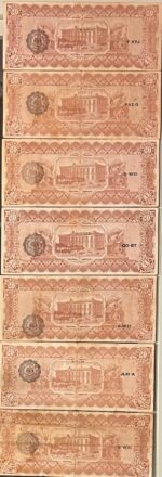 CRBX2681 LOTE 7 BILLETE MEXICO (CHIHUAHUA) 20 PESOS 1915 BC - Imagen 2